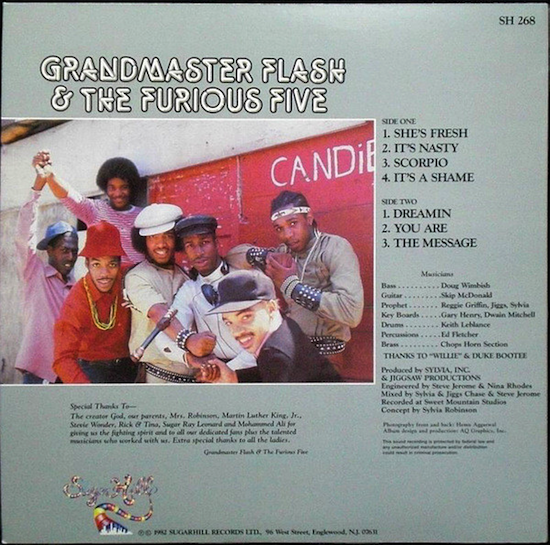 Grandmaster Flash & The Furious Five ‎/ The Message (1982)