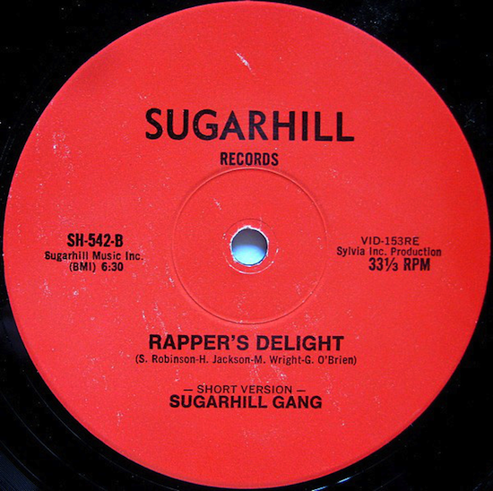 Sugarhill Gang / Rapper's Delight (Short Version, Red 1st 1979)