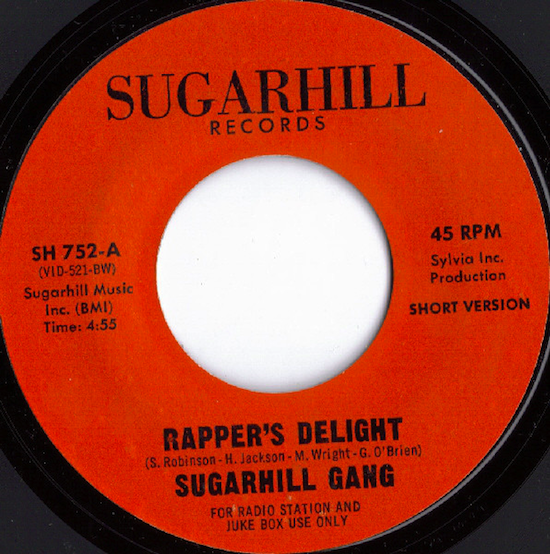 Sugarhill Gang / Rapper’s Delight (Radio Promo & Jukebox 1979)