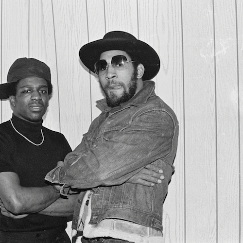 Kool Herc (right) with The Cold Crush Brothers’ Tony Tone (1979)