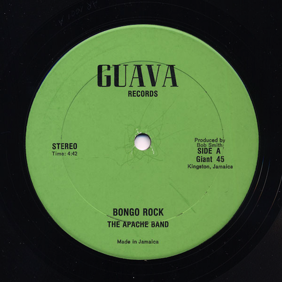 The Apache Band ‎– Bongo Rock / Apache (Guava Records)