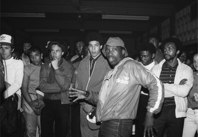 Almighty Kay Gee & Disco King Mario at the Kips Bay Boys Club (ca. 1980-1981)