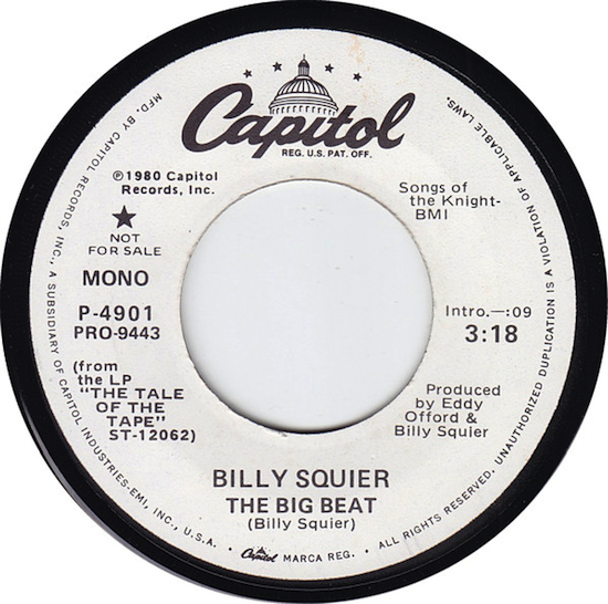 Billy Squier ‎– The Big Beat (1980)
