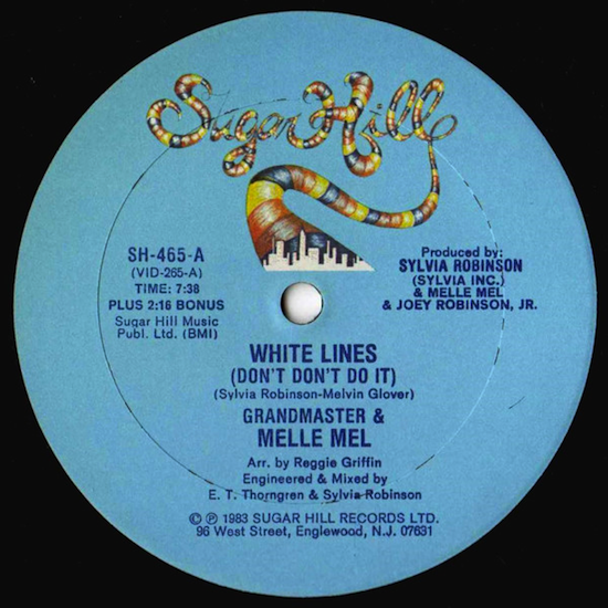 Grandmaster & Melle Mel ‎– White Lines (Don’t Don’t Do It) (1984)