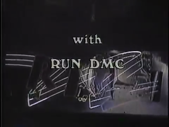 Run-DMC on MTV “Live at the Ritz” (1985)