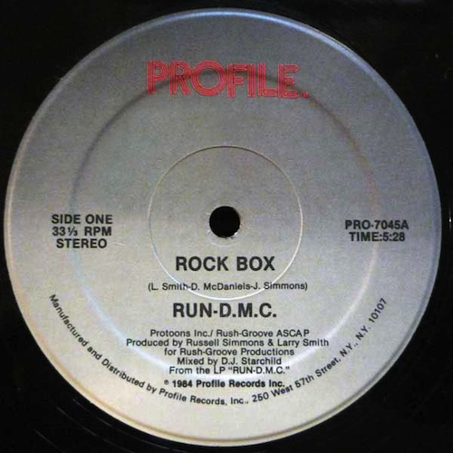 Run-D.M.C. ‎– Rock Box (1984)