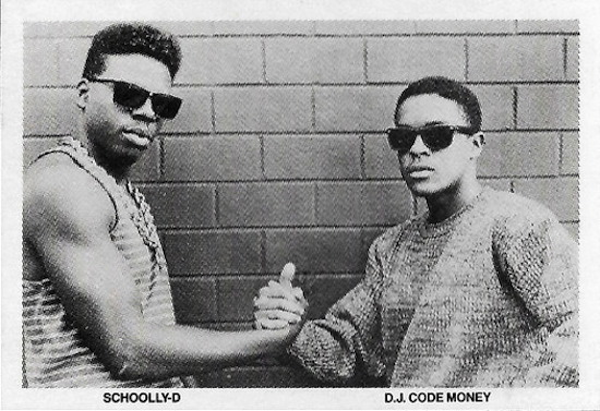 Schoolly D & DJ Code Money (1986)