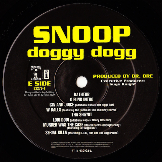 Snoop Doggy Dogg – Doggystyle (1993)