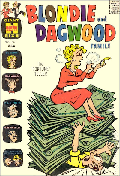 Blondie and Dagwood Family comic book (1963)