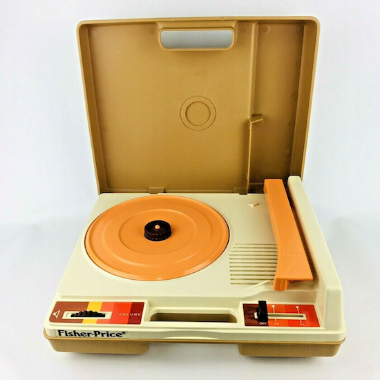 Fisher Price Portable Phonograph Record Player (1978)