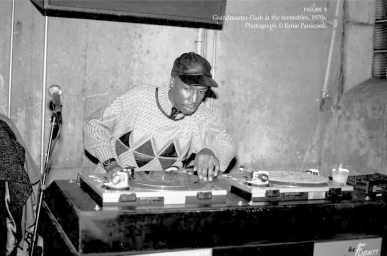 Grandmaster Flash at the turntables (1970s)