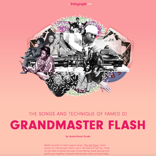 THE SONGS AND TECHNIQUE OF FAMED DJ GRANDMASTER FLASH