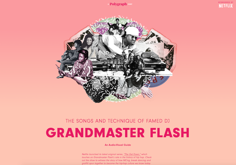 THE SONGS AND TECHNIQUE OF FAMED DJ GRANDMASTER FLASH