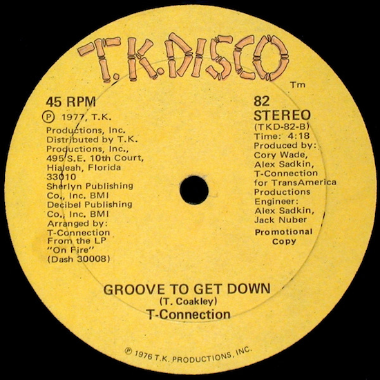 Groove To Get Down - T-Connection (1977)