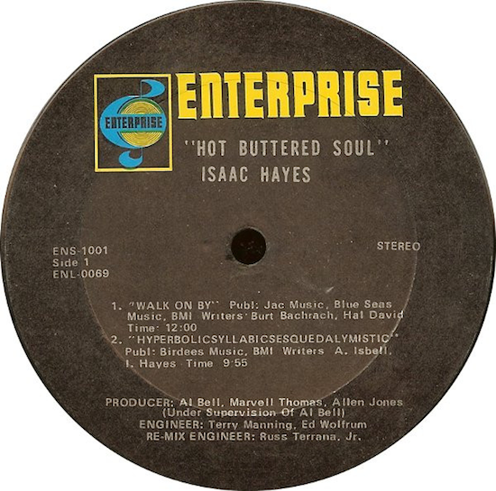 Hyperbolicsyllabicsesquedalymistic - Isaac Hayes (Hot Buttered Soul 1969)