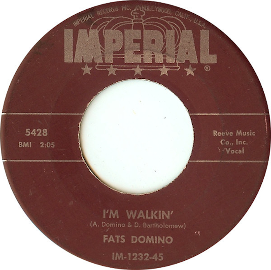 I'm Walkin' - Fats Domino (1957)
