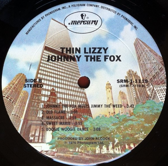 Johnny The Fox Meets Jimmy The Weed - Thin Lizzy (Johnny The Fox 1976)
