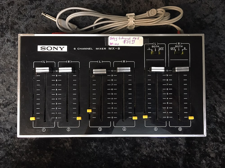 Sony MX-8 6 Channel Mixer
