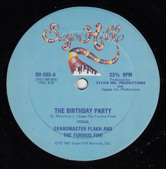 The Birthday Party - Grandmaster Flash And The Furious Five (1981)