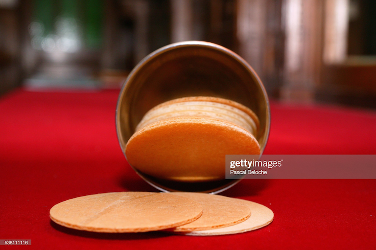 Communion Wafers and Bowl