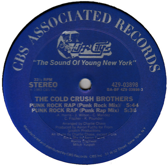 Punk Rock Rap - The Cold Crush Brothers (1983)