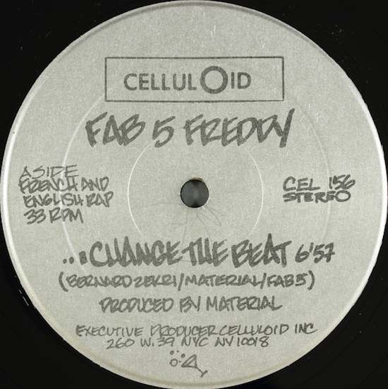 Beside / Fab 5 Freddy – Change The Beat (1982)