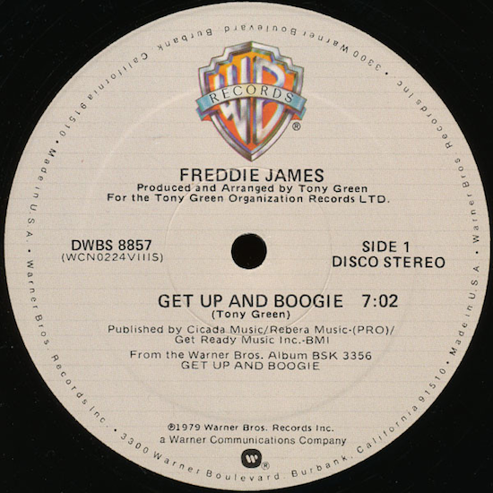 Freddie James – Get Up And Boogie (1979)