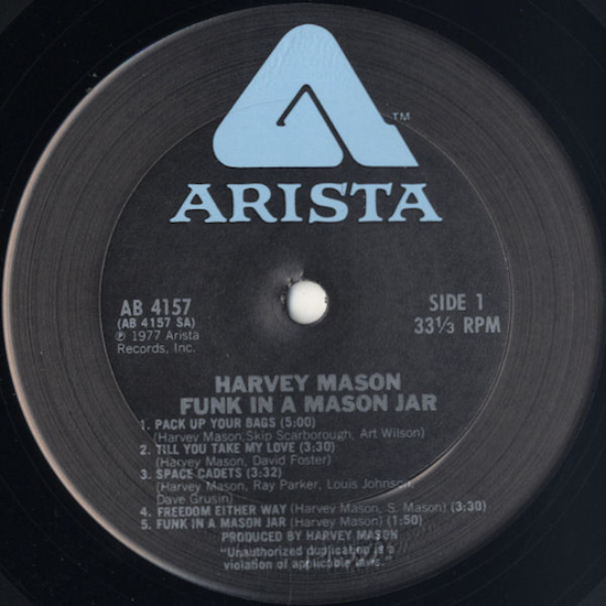 Harvey Mason – Funk In A Mason Jar (1977)