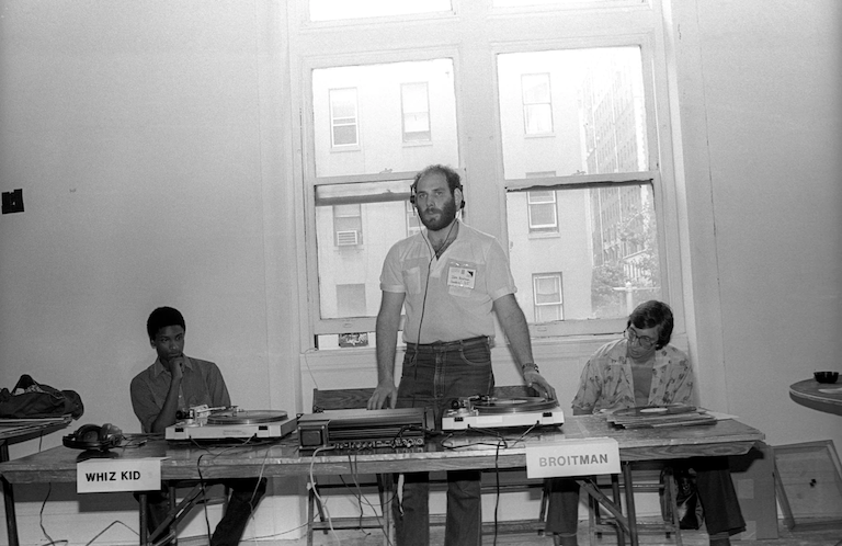 Jeff Broitman and Whiz Kid at The New Music Seminar 1981
