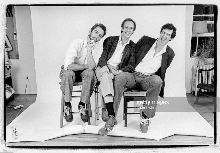 New Music Seminar (NMS) co-founders L-R Tom Silverman, Mark Josephson and Joel Webber (1984)