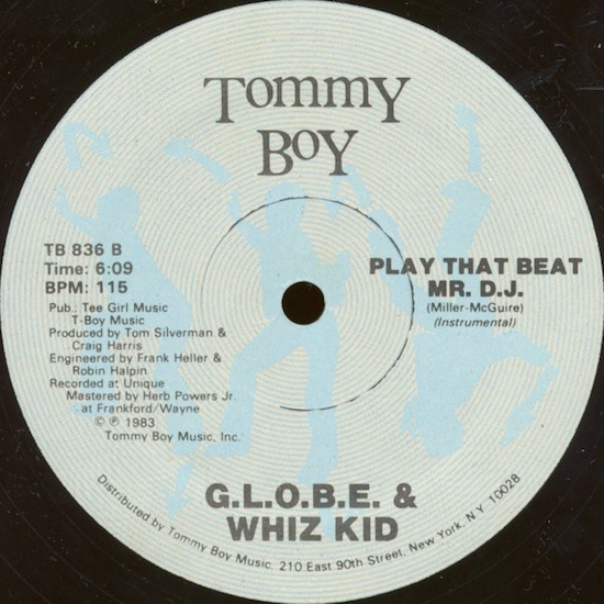 Play That Beat Mr. D.J. – G.L.O.B.E. & Whiz Kid (instrumental)
