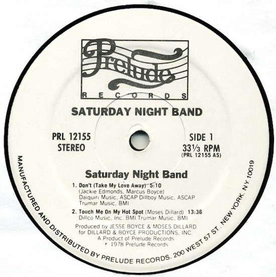 Saturday Night Band – Come On Dance, Dance (1978)