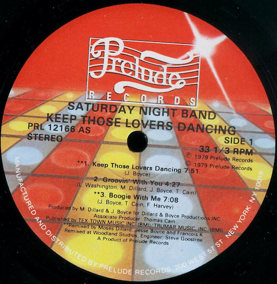 Saturday Night Band – Keep Those Lovers Dancing (1979)
