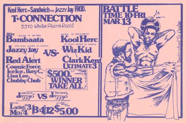 T-Connection, Mar. 13, 1981 Africa Bambaataa vs Kool Herc, Jazzy jay vs WHiz Kid