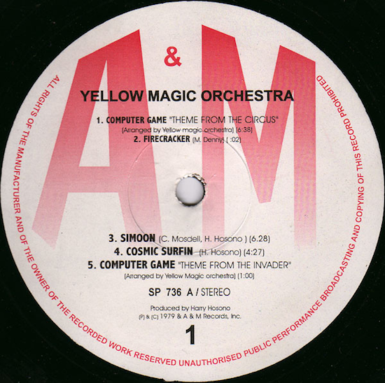 Yellow Magic Orchestra – Yellow Magic Orchestra (1979)