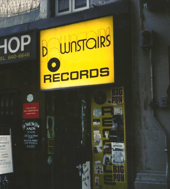 Downstairs Records ca. 1990s